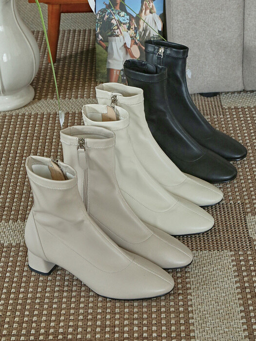 [단독]1690 And Span Ankle Boots-3color