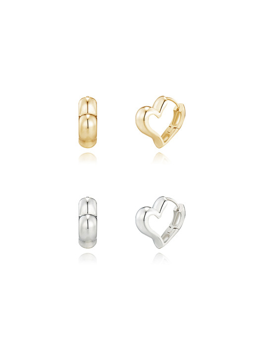 One Touch Heart Earring S