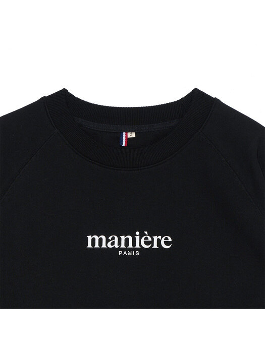 ep.7 maniere Sweatshirt (BLACK)