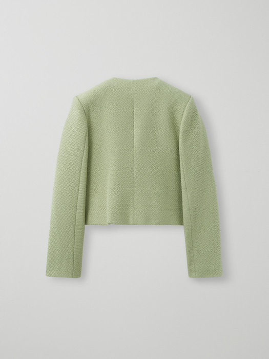 spring tweed jacket_avocado