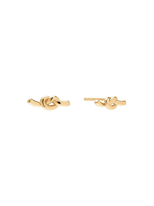 [14k gold] Deux.k.17 / cordon earring