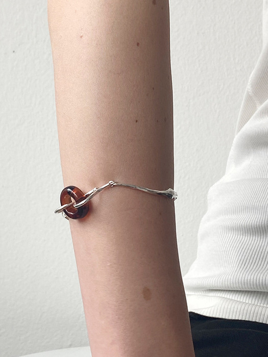 [Silver925]Line bracelet (2color)