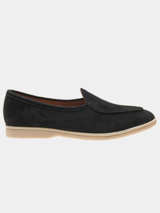 Resort Loafers Black Suede / ALC500