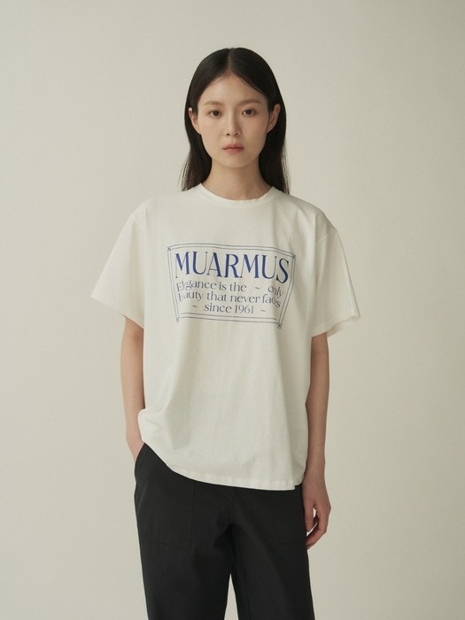 MUARMUS Signiture T-shirt [White]