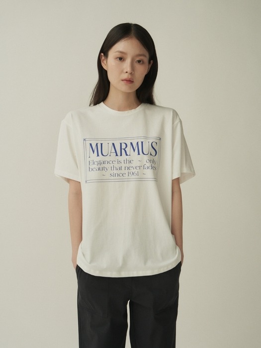MUARMUS Signiture T-shirt [White]