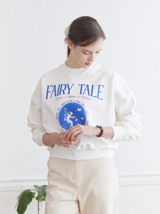 Fairy Tale Sweatshirt - Light Grey