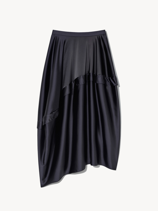 BALLOON SILHOUETTE SKIRTS_DARK NAVY