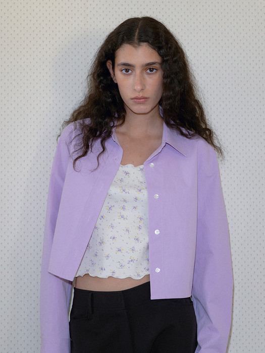 PASTEL SHIRT - purple