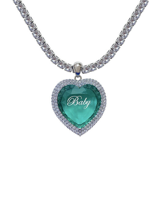 Titanic Heart baby necklace