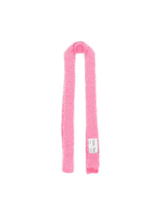 NEW COZY KNIT MUFFLER IN PINK