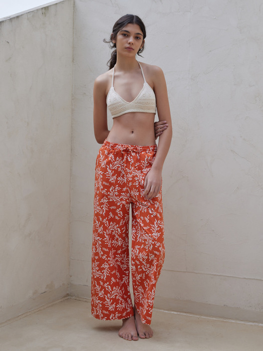 LOUNGE PANT_mandarin leaf