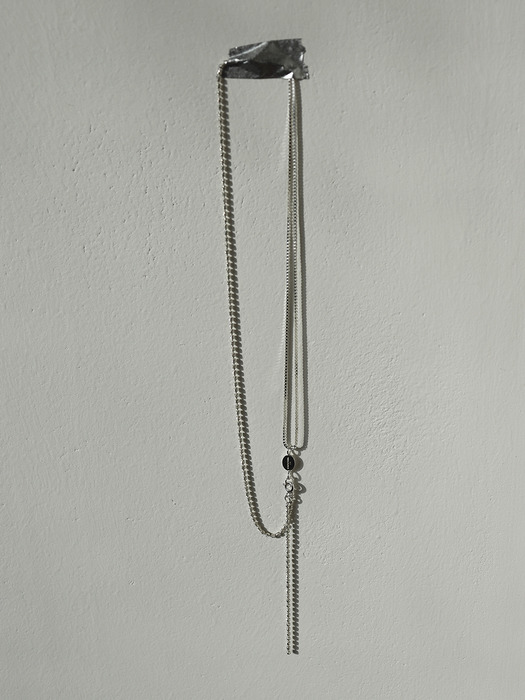 Mix chain necklace 002