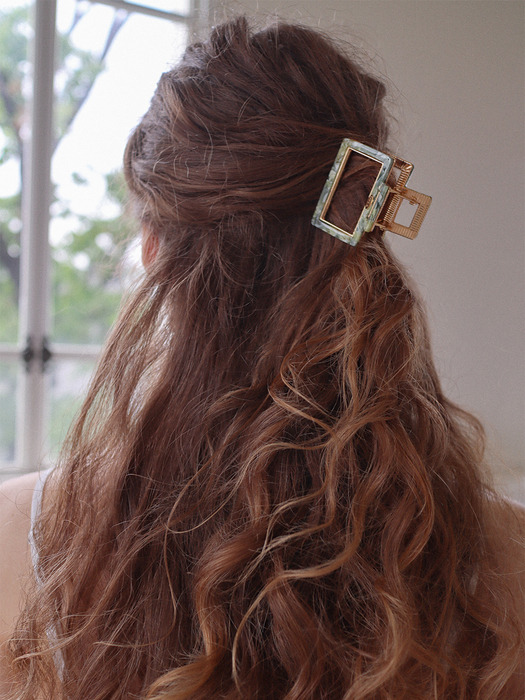 Handy metal hair clip (2color)