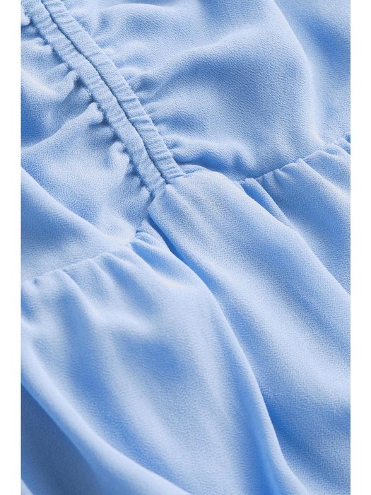 버터플라이 슬리브 드레스 라이트 블루 1174297005