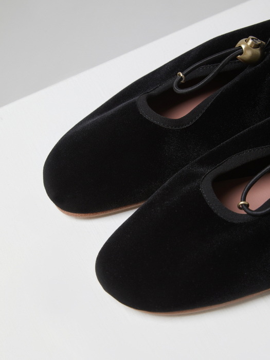 Luv string flat(velvet black)