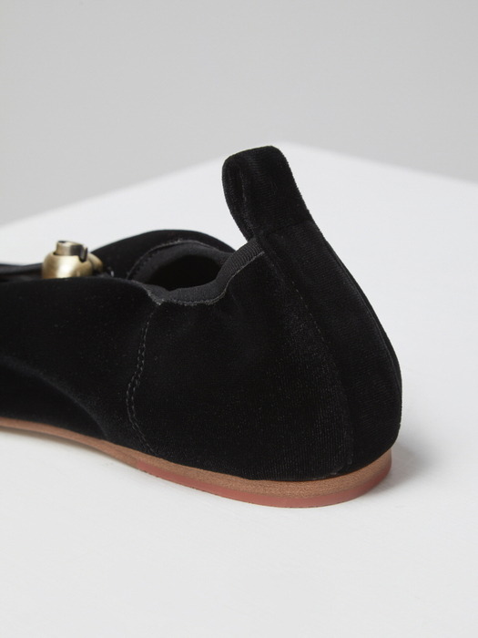 Luv string flat(velvet black)