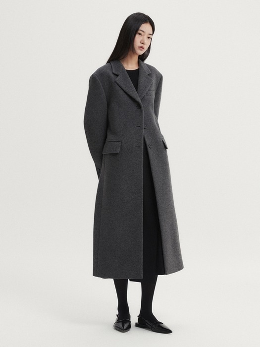 TAILORING WOOL COAT (3 COLORS)