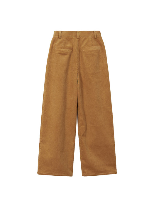 Corduroy Wide Pants in Camel VW3WL360-92