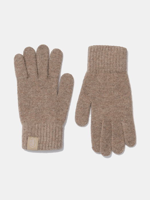 basic wool gloves (G001_beige)