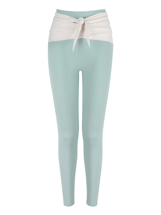 OSCAR LEGGINGS OPAL BLUE & CREAM COMBO