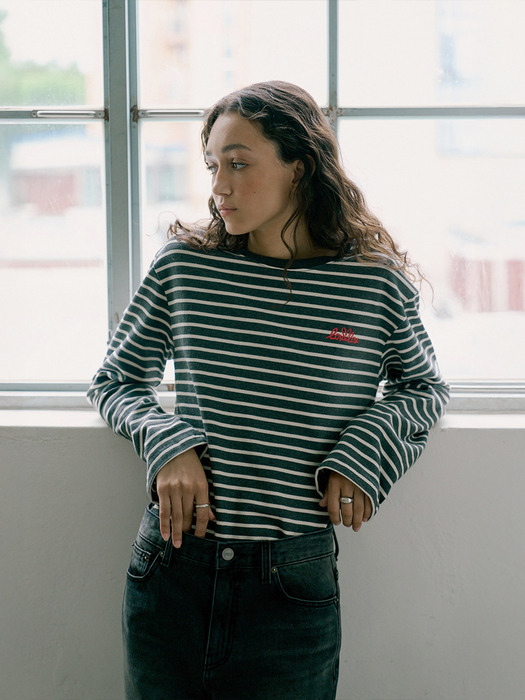 [14th reorder] COOL STRIPE T-SHIRT