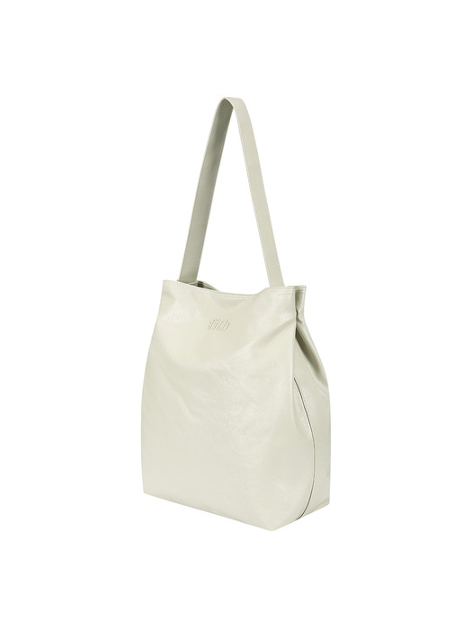 Flow Bucket Shoulder Bag (beige)