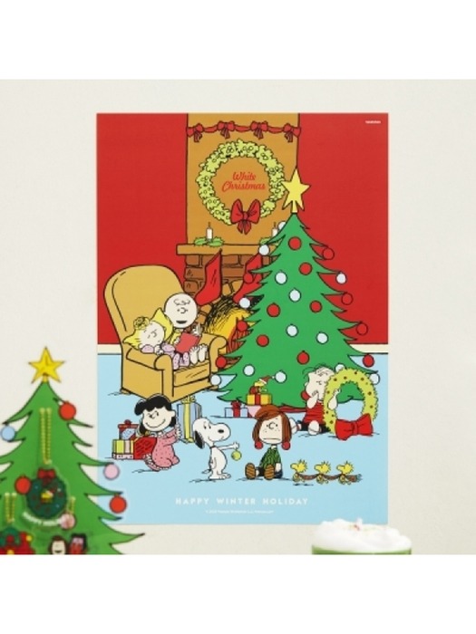 [Peanuts] 크리스마스 포스터 (A3)