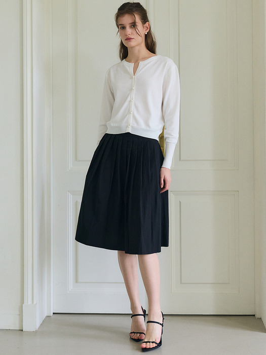 SUMMER GATHER SKIRT / BLACK