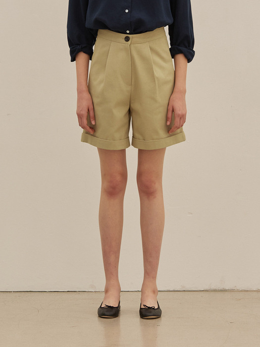 LAND COTTON SHORTS (2colors)