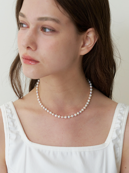 sweety fresh-water pearl necklace