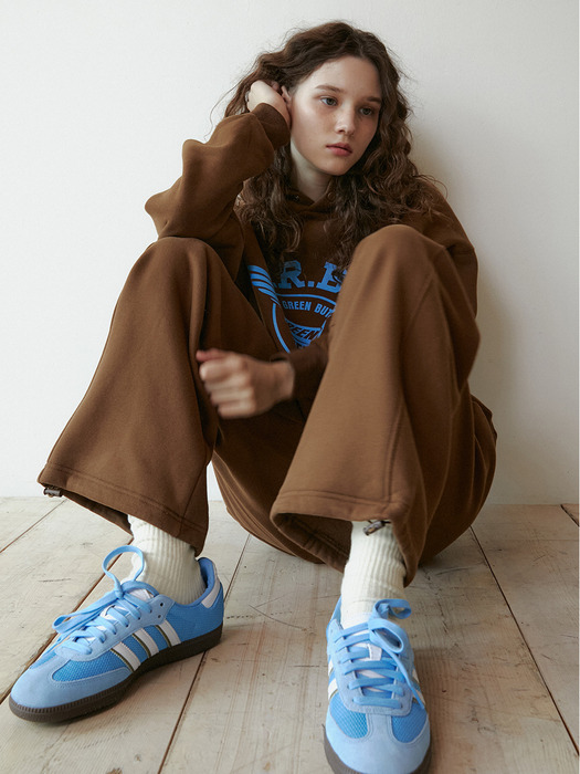 Butter Wing Fluff Sweat Pants (Brown)