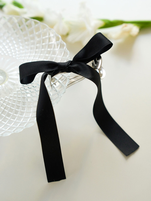 커튼집게 슬림 리본