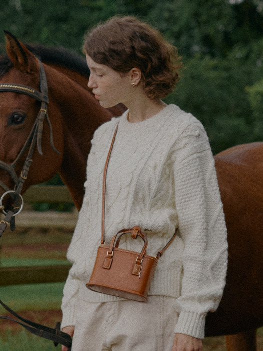 PETIT BOROUGH BAG - STITCH  [5COLOR]
