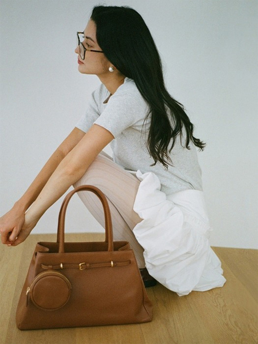 [단독]Harper Belt Bag_Brown