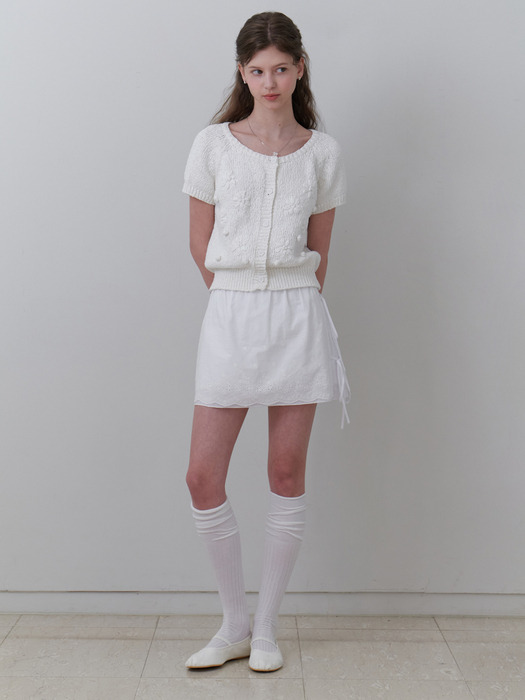 April mini skirt (white)