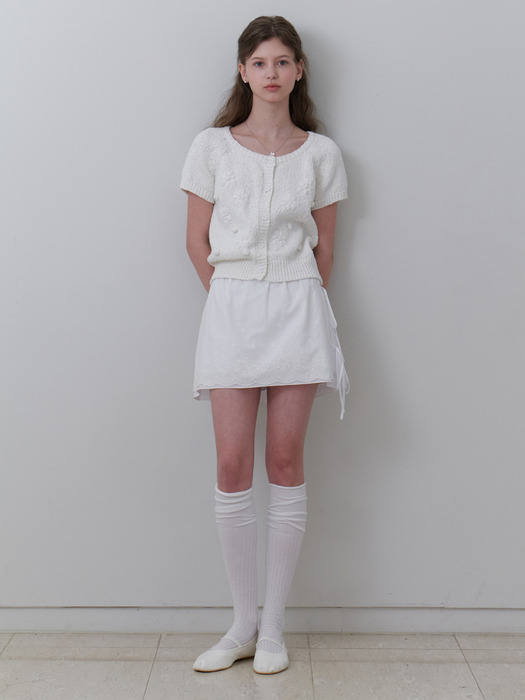 April mini skirt (white)