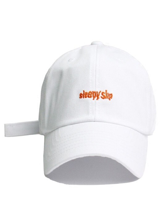 [UNISEX]#2 SIGNATURE WHITE BALL CAP