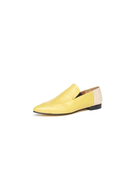 Pointed Color Block Shoes/LH2-SL003