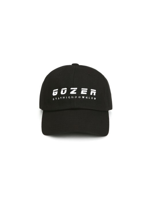 GOZER BASIC BASEBALL CAP_BLACK