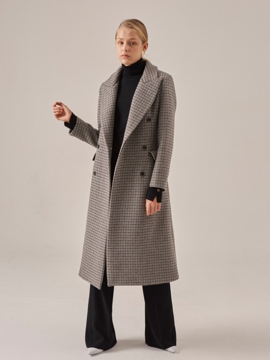 [리퍼브] feminine line double coat_check