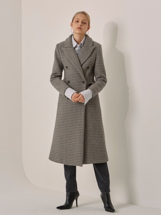 [리퍼브] feminine line double coat_check