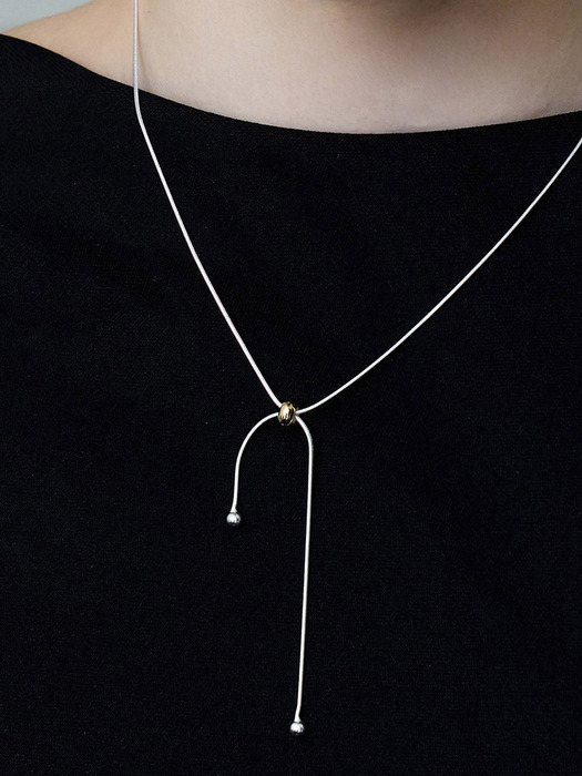 177 Tie A Knot Necklace