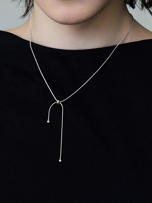 177 Tie A Knot Necklace