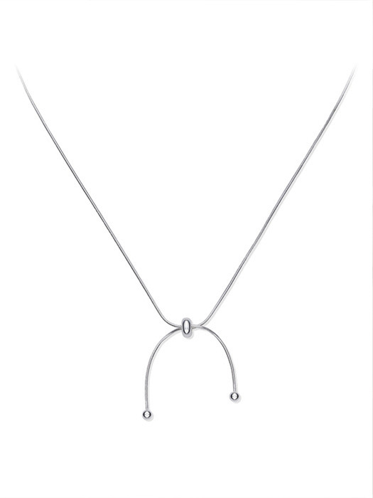 177 Tie A Knot Necklace