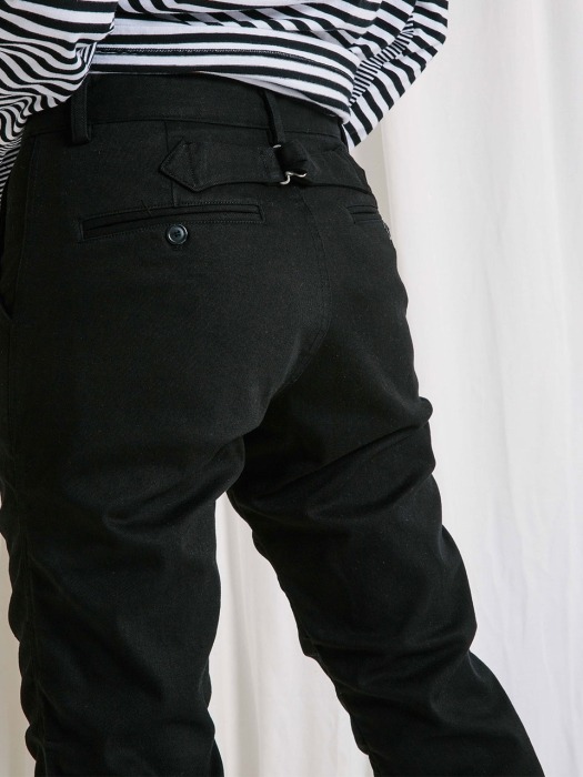 Symmetric Pucker Pants #2 [black]