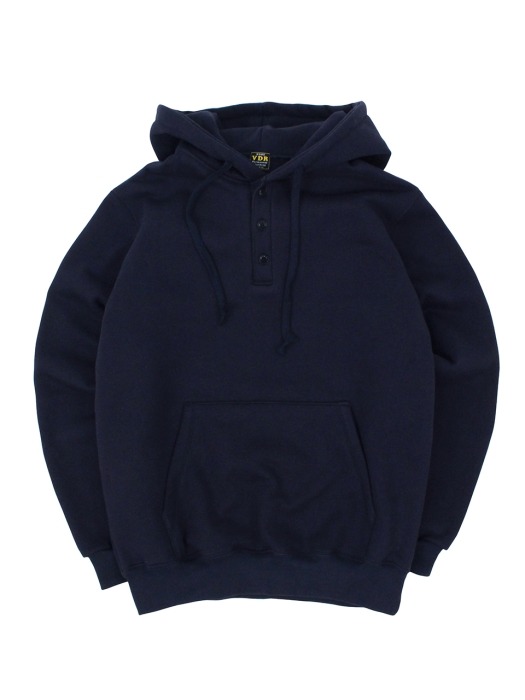 HENLYNECK HEAVY SWEAT HOODIE [Indigo]