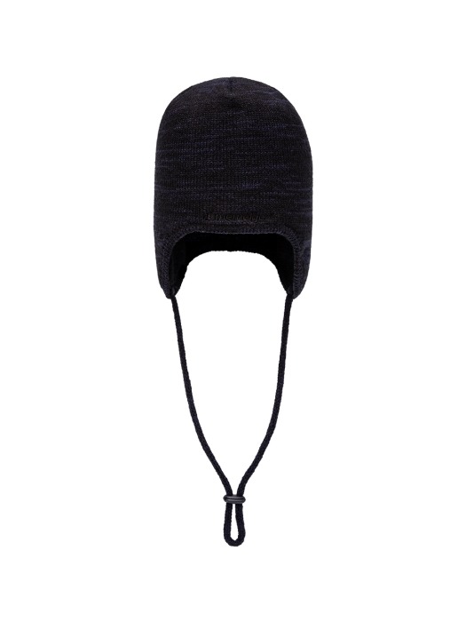 [Mmlg] EARFLAP KNITCAP (BLACK)