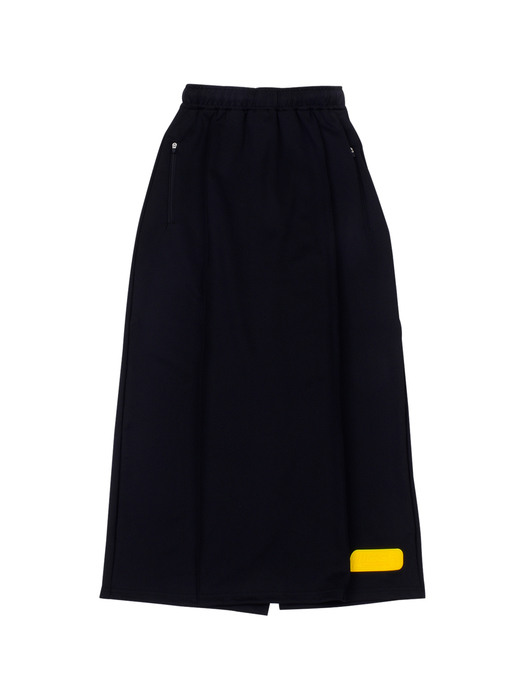 Jersey Pencil Skirt (Black)