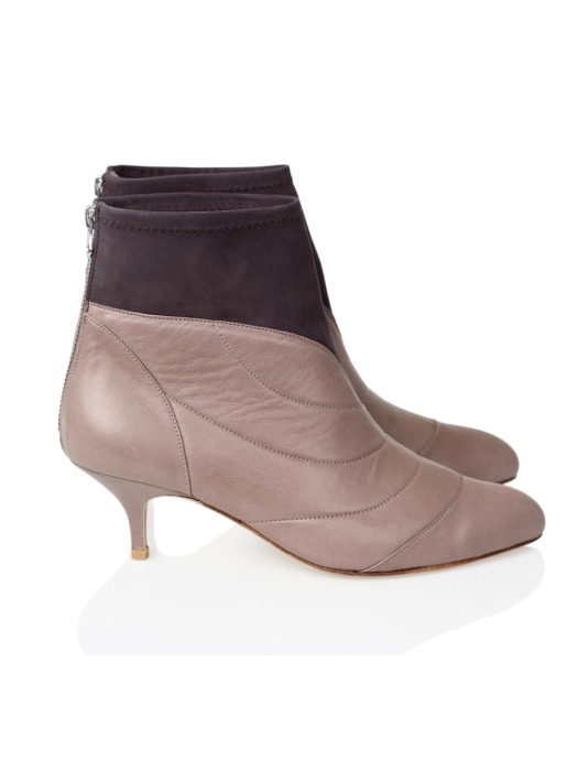 [Season_04. ARMOUR] LOUISE Ankle Boots Taupe