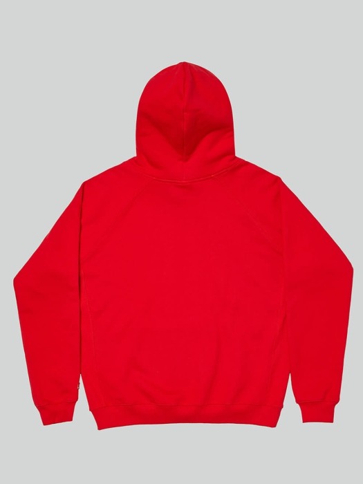 LIFE LETTER HOODIE_RED